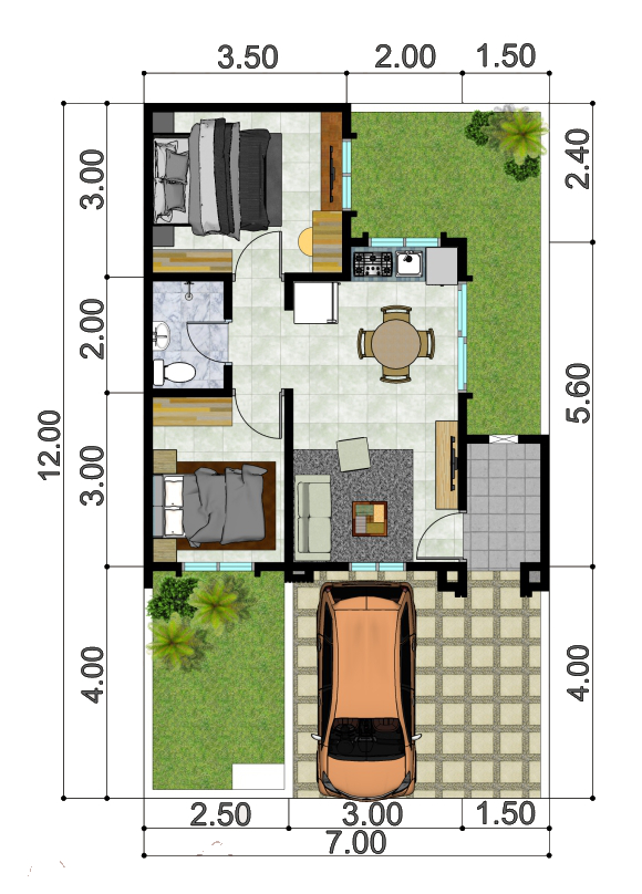 Layout Rumah